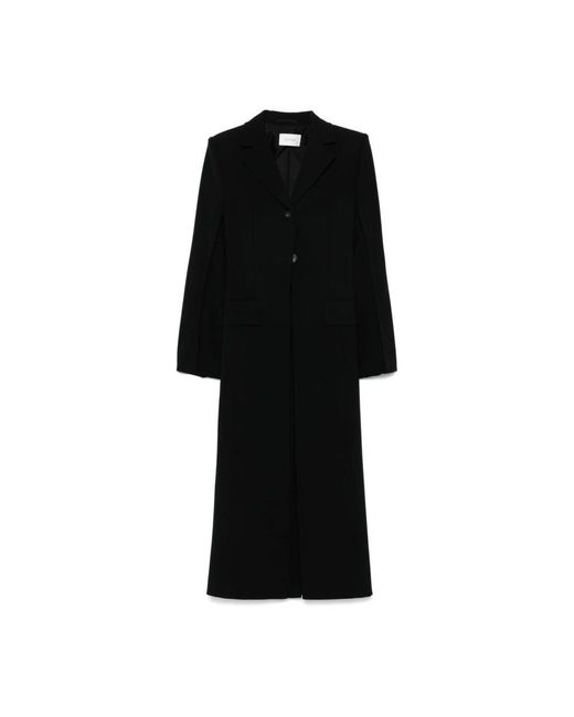 Sportmax Black Single-Breasted Coats