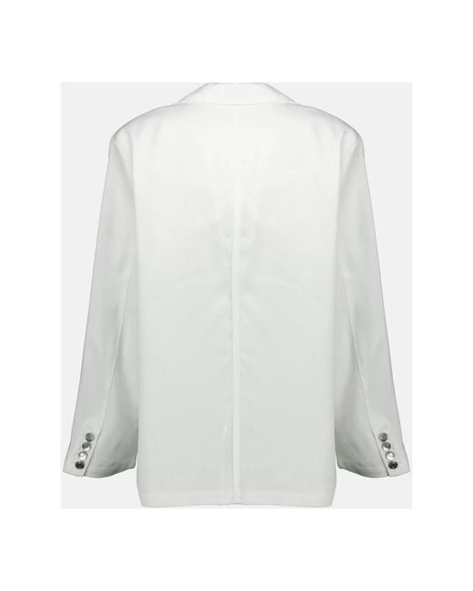 IRO Jassen ,Wit ,Leer Blazers in het White