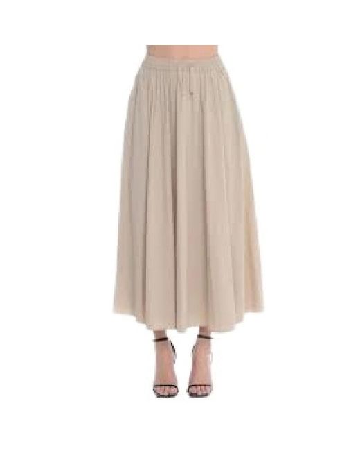 Herno Natural Maxi Skirts