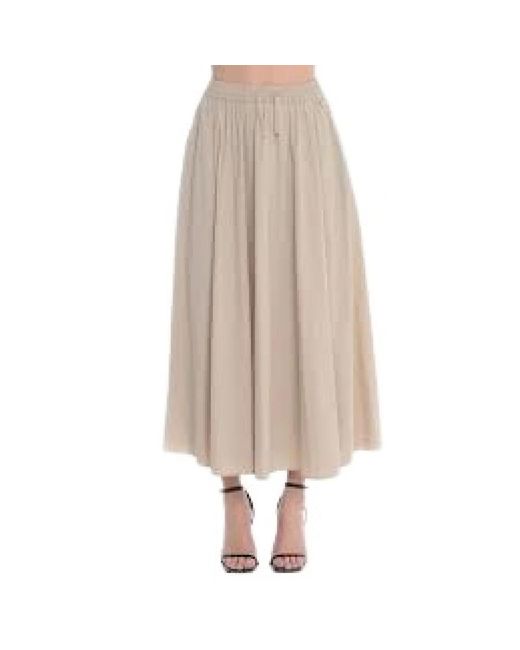 Herno Natural Maxi Skirts