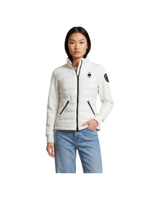 Blauer White Winter Jackets