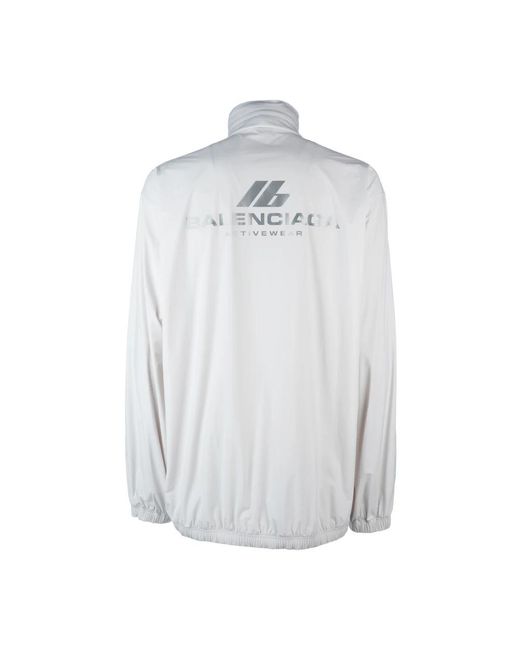 Balenciaga White Light Jackets for men