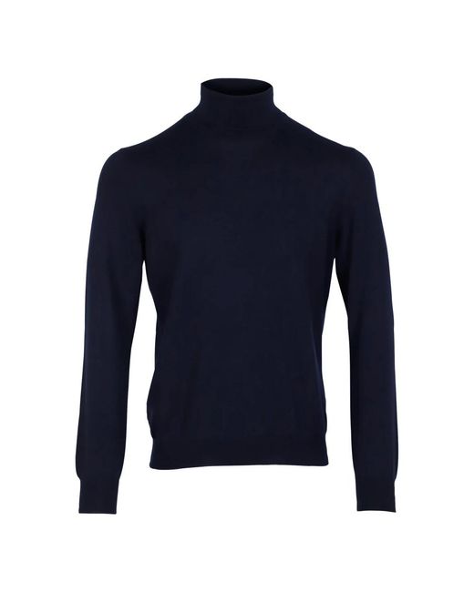 Knitwear > turtlenecks Gran Sasso pour homme en coloris Blue