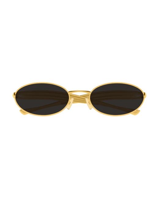 Bottega Veneta Metallic Sunglasses
