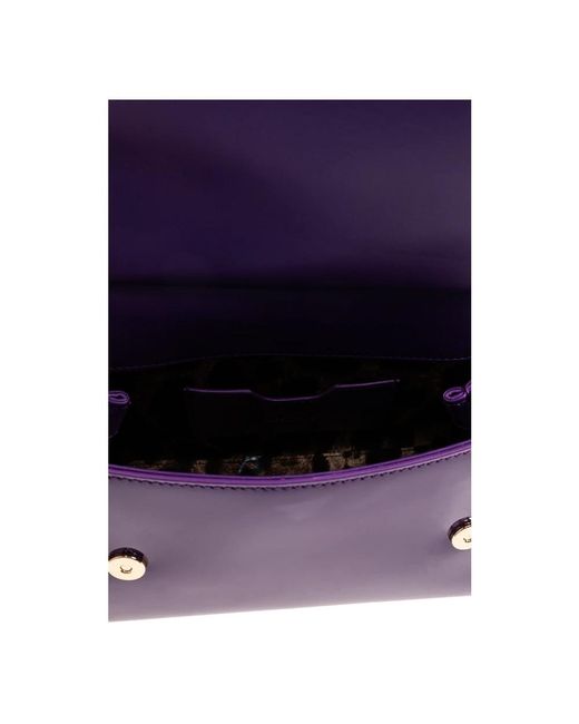 Dolce & Gabbana Purple Sicily medium bag