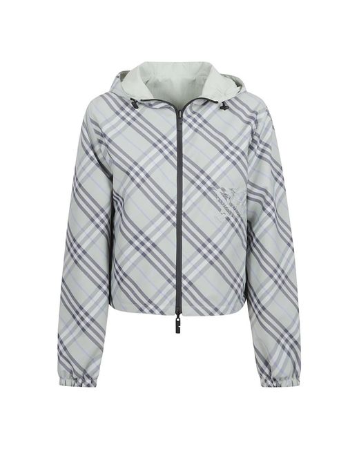 Burberry Gray Light Jackets