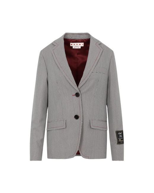 Wool jacket di Marni in Gray