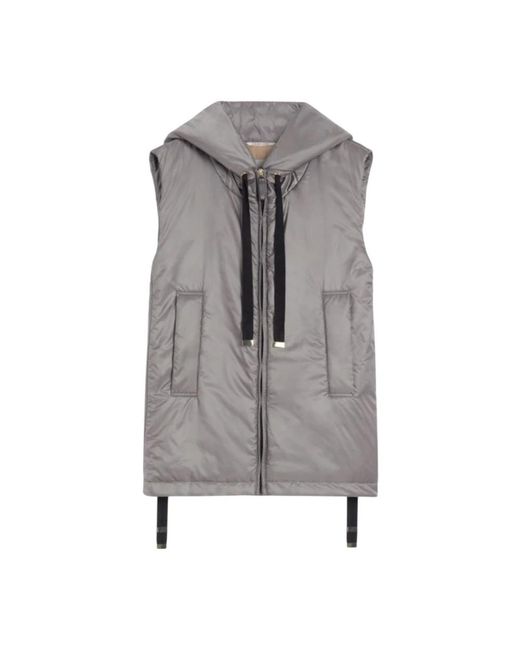 Max Mara Gray Vests