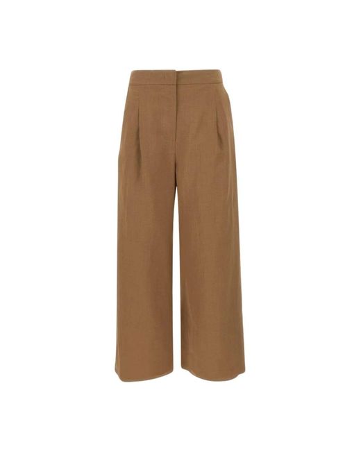 Max Mara Brown Braune Dazzy Hose