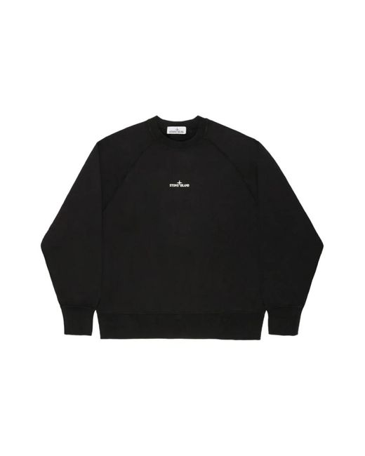 Stone Island Black Sweatshirts for men