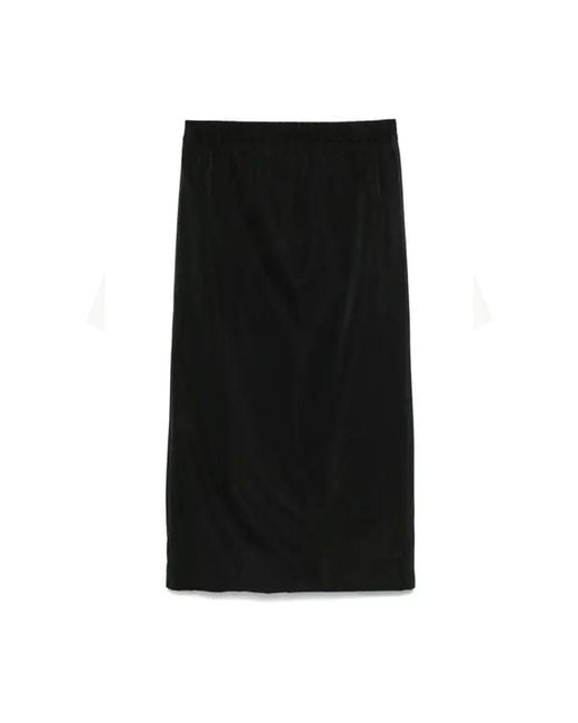 Carven Black Maxi Skirts