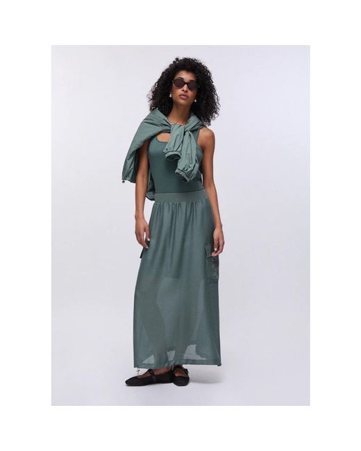 Liu Jo Green Maxi Skirts
