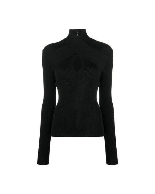 Turtlenecks MSGM de color Black