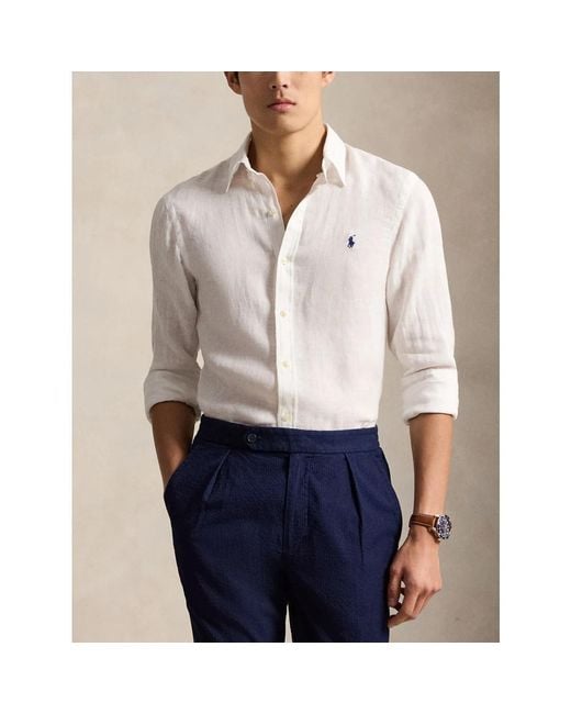 Ralph Lauren White Casual Shirts for men