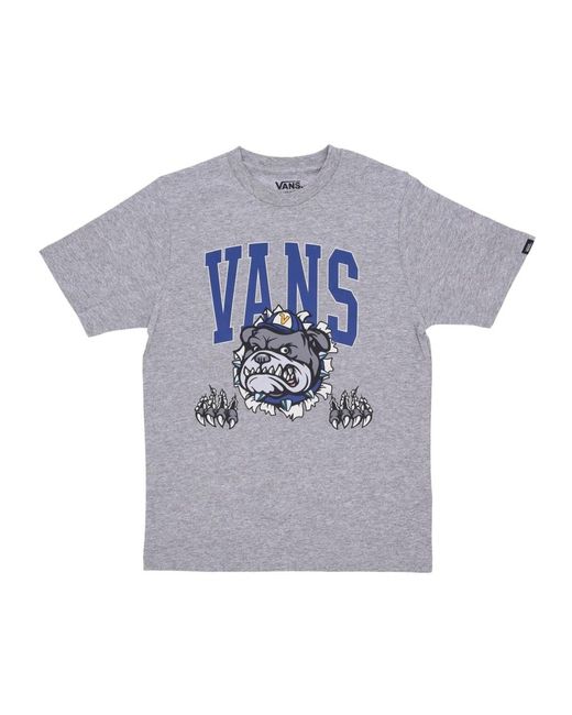 Vans Bulldog Tee Korte Mouw Crew Neck in het Gray voor heren