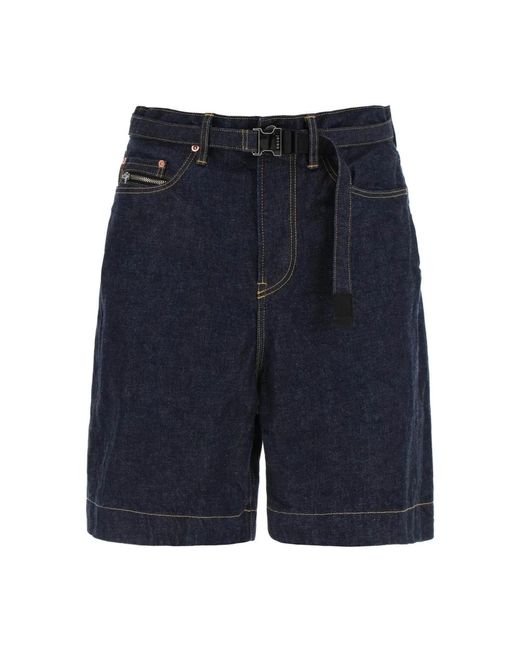 Shorts > denim shorts Sacai pour homme en coloris Blue