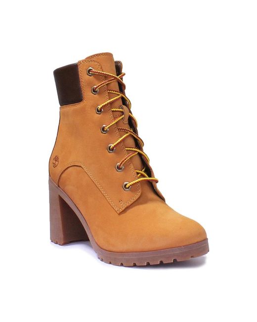 Timberland Brown Heeled Boots