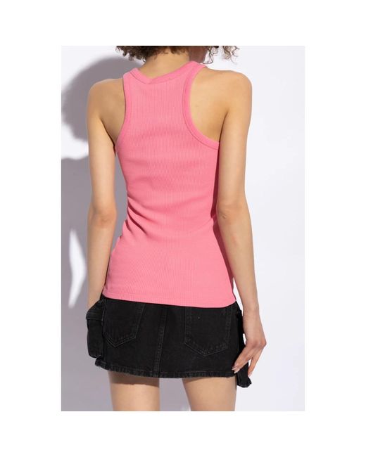 Tops > sleeveless tops The Attico en coloris Pink