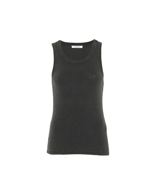 Entire studios Black Sleeveless Tops