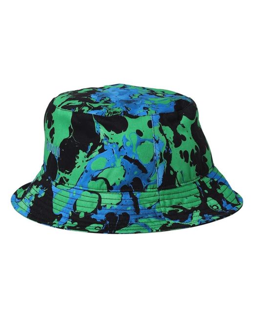 MSGM Green Hats for men