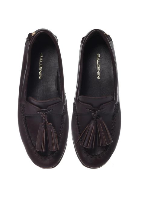 Baldinini Black Loafers