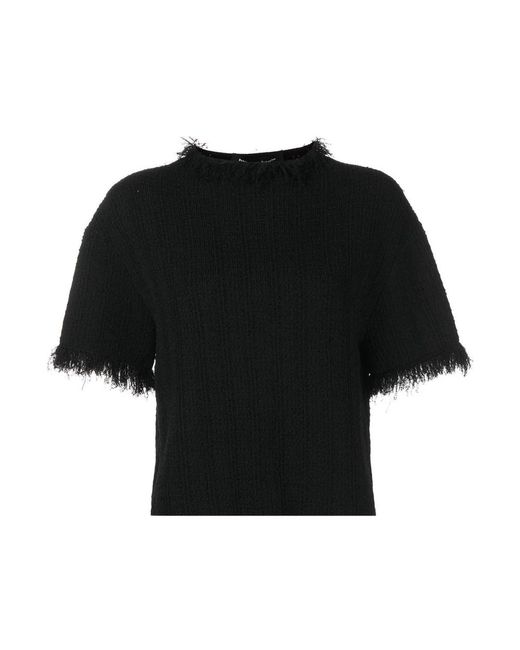 Proenza Schouler Black Round-Neck Knitwear