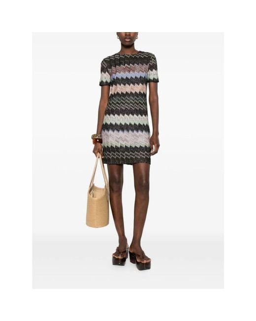 Missoni Black Short Dresses