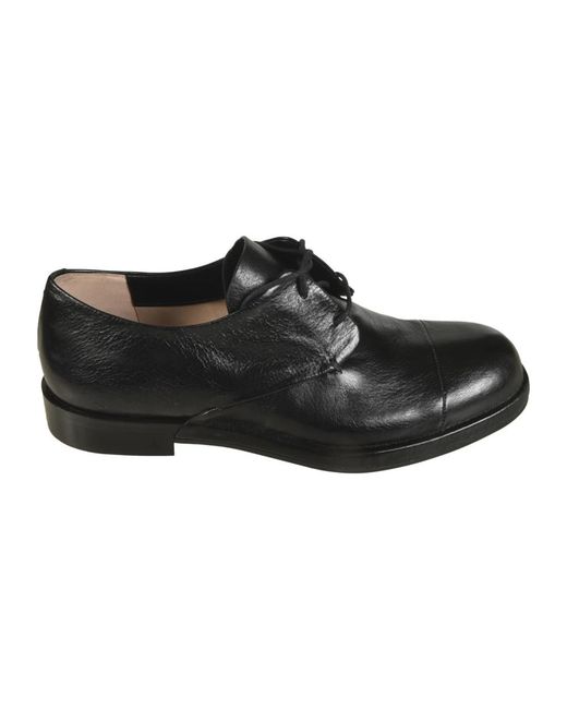 Roberto Del Carlo Black Laced Shoes