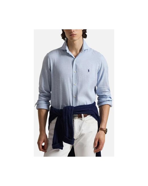 Polo Ralph Lauren Blue Casual Shirts for men