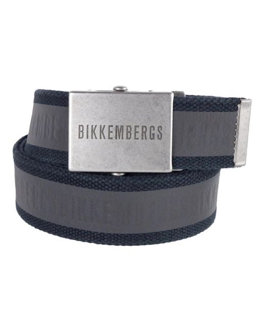 Bikkembergs Gray Belts for men