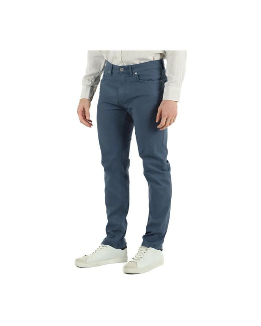 North Sails Blue Slim-Fit Jeans for men