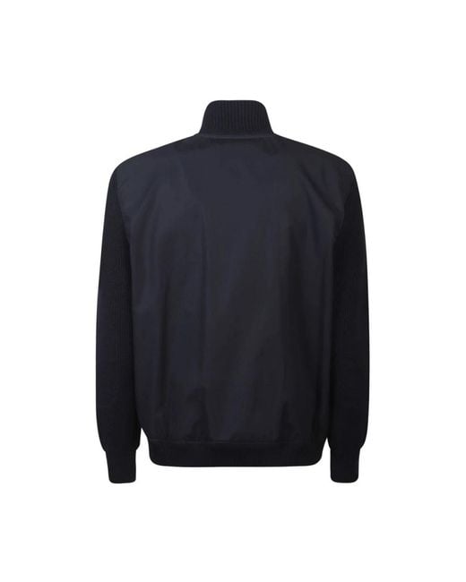 Stone Island Blue Bomber Jackets for men