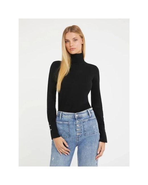 Guess Turtle Neck Sweater in het Black