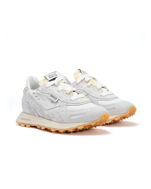 RUN OF White Sneakers for men