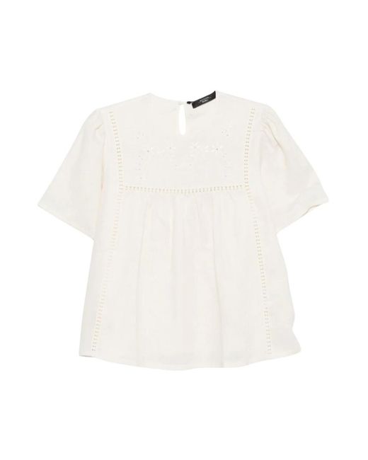Weekend by Maxmara White Blouses