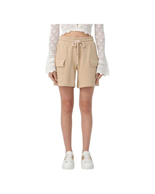 Shorts > casual shorts Twin Set en coloris Natural