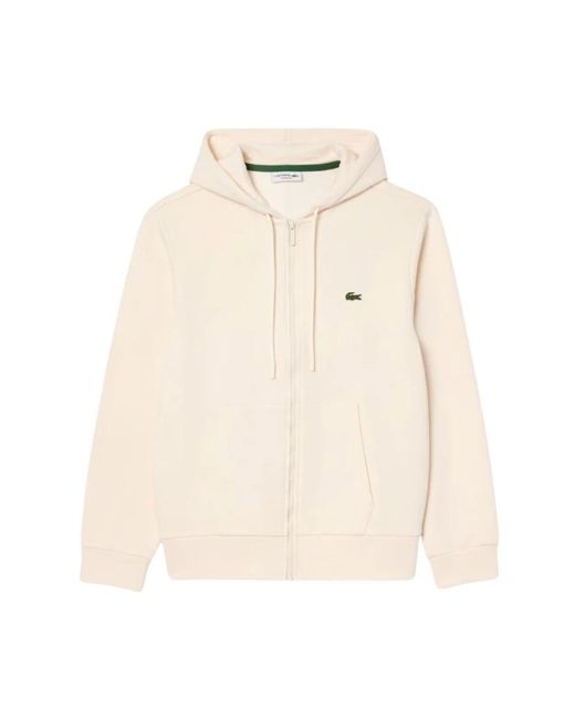 Zip-Throughs Lacoste de hombre de color Natural