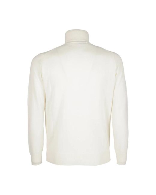 Kangra White Turtlenecks for men