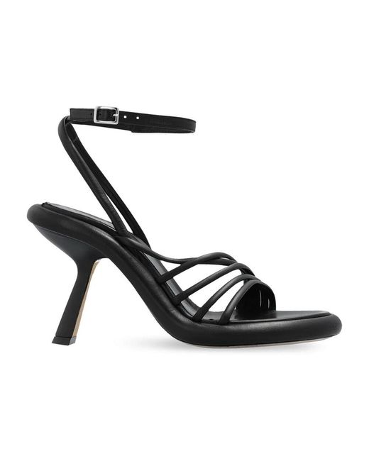 Vic Matié Black High Heel Sandals