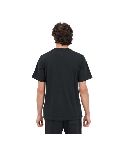 Converse Schwarzes logo-besticktes casual t-shirt in Black für Herren