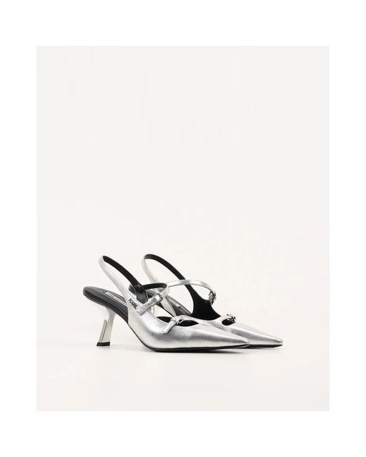Karl Lagerfeld White Pumps