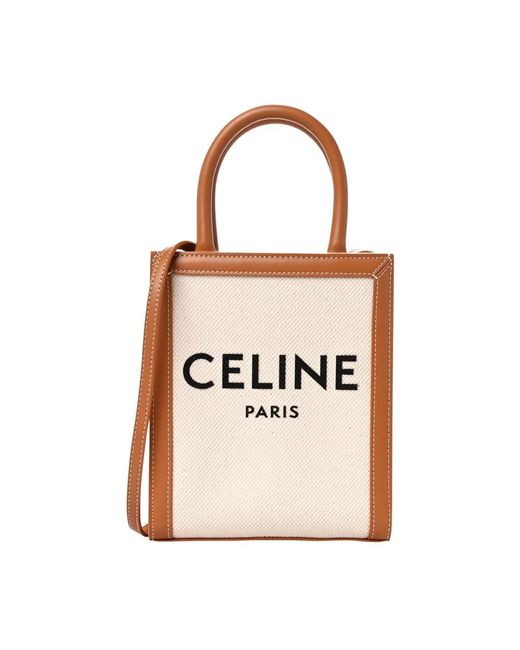 Céline Natural Shoulder Bags