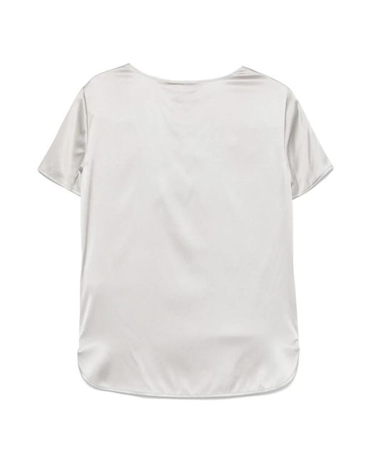 Max Mara White Weißes Cortona Hemd