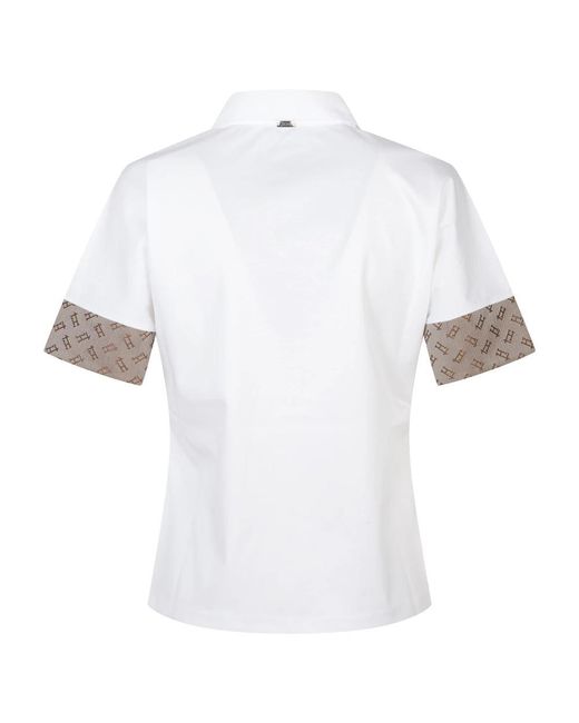 Herno White Polo Shirts