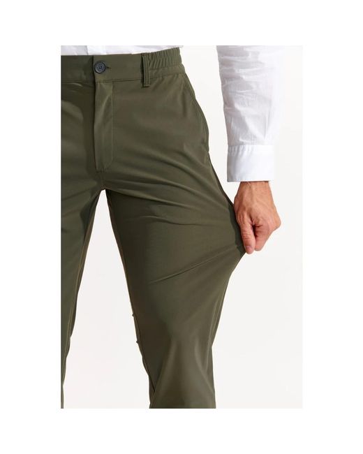 Cala 1789 Green Slim-Fit Trousers for men