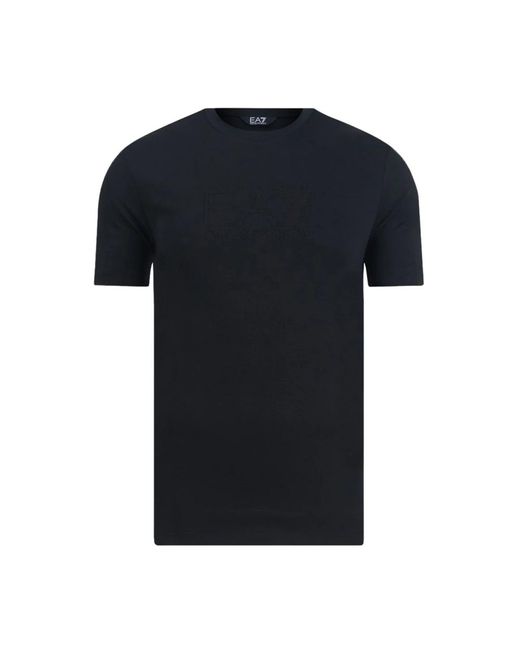 EA7 Kurzarm rundhals t-shirt in Black für Herren