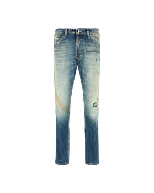 DSquared² Blaue Jeans in Blue für Herren