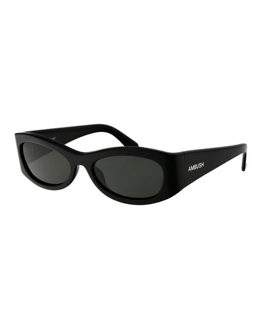 Ambush Black Stilvolle bernie sonnenbrille für den sommer