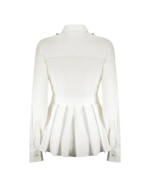 McQueen White Shirts