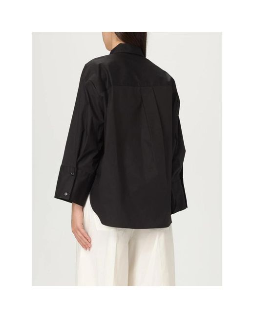 Michael Kors Poplin Overhemd in het Black